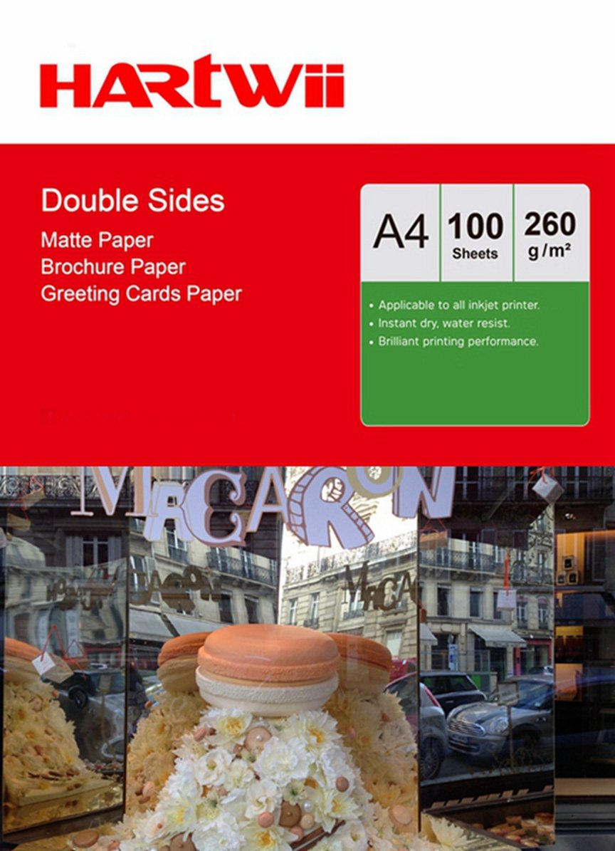 Buy A4 Matt Matte Double Sides Photo Paper 100 Sheets Inkjet Paper