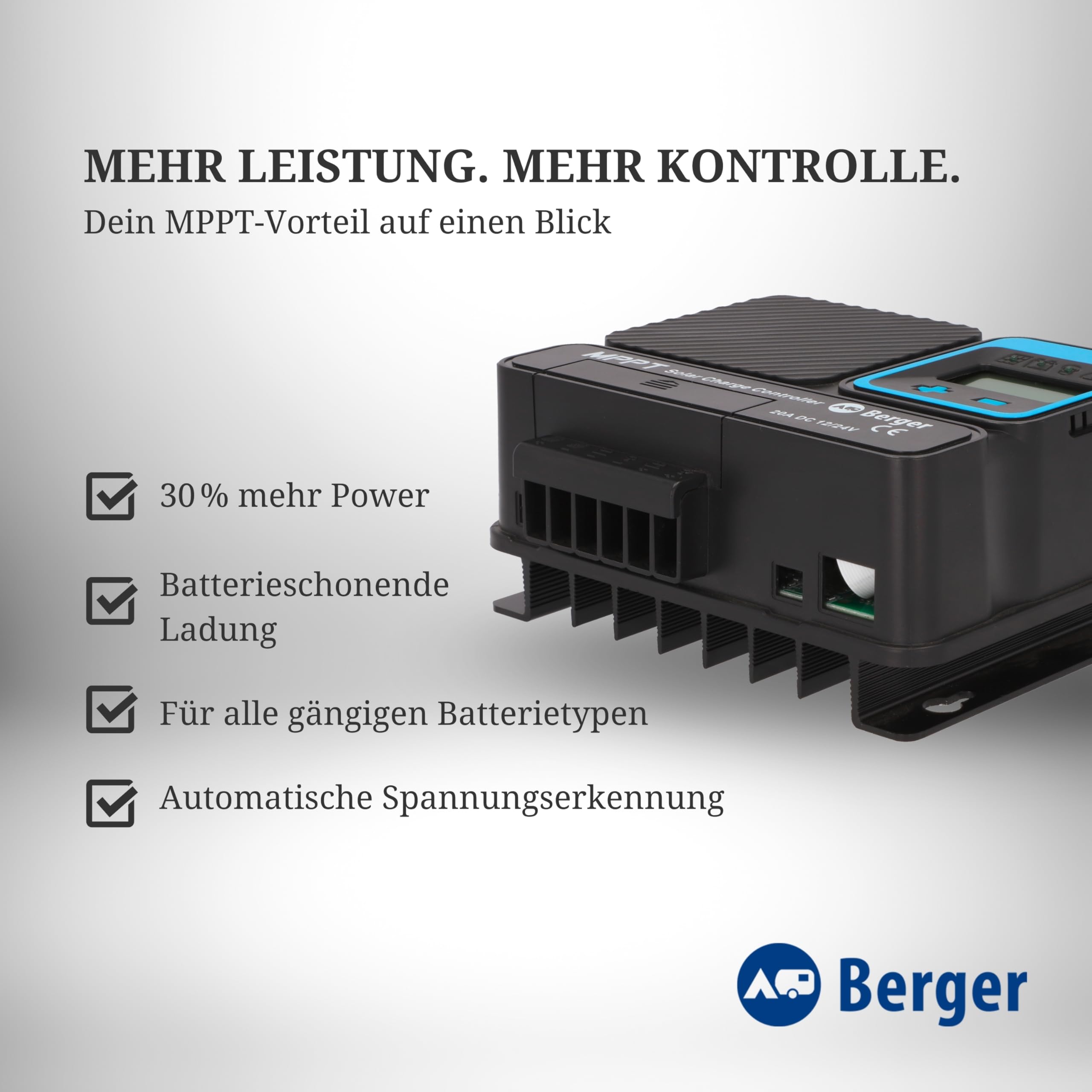 BERGER | Set Pannelli Solari Flessibili 100W Deluxe Flex - Pannello Solare Pieghevole con Regolatore MPPT 20A, Alta Efficienza 23%, Pannello Solare Portatile Campeggio per Camper, Barche e Tetti
