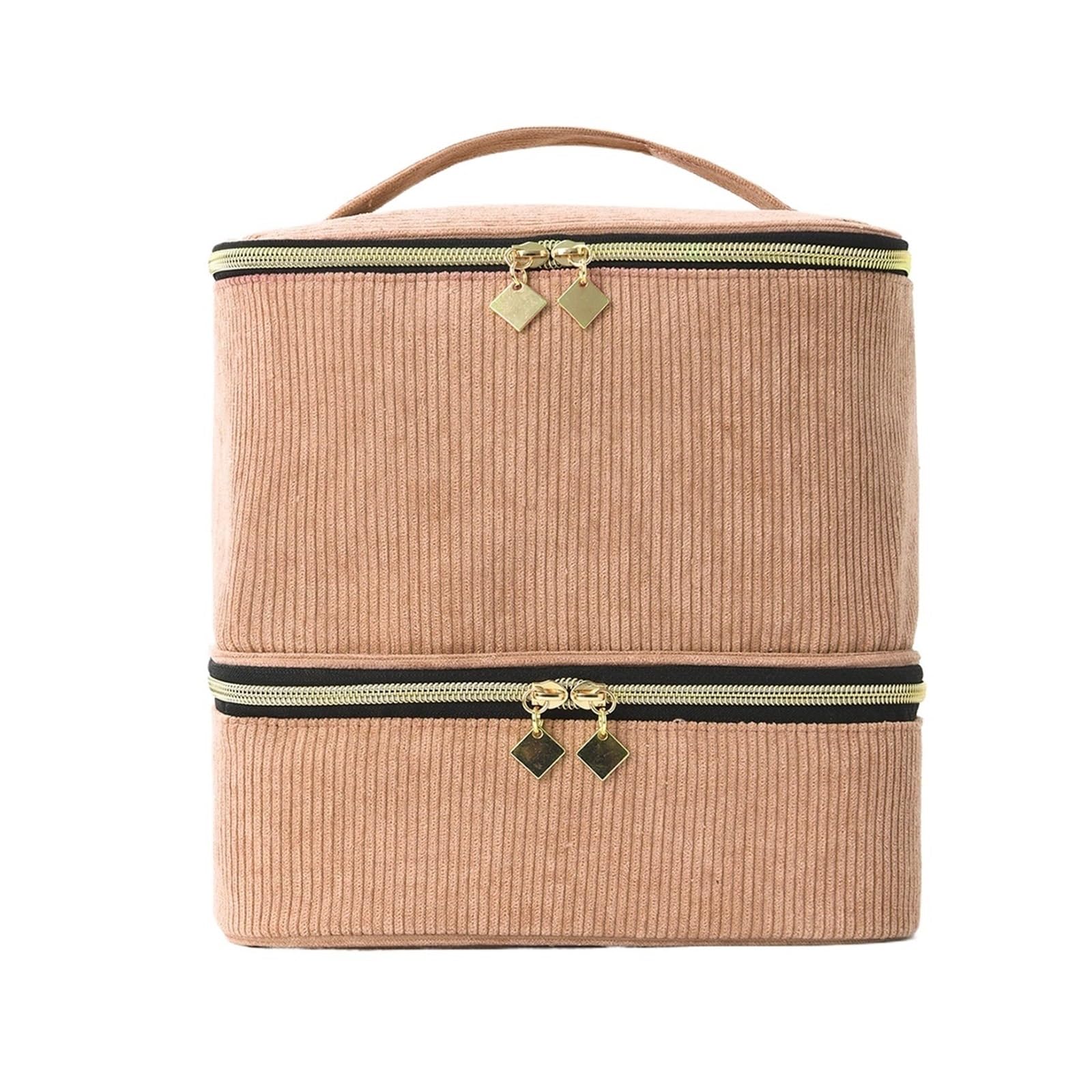 HKABCXT Valigetta Porta Smalti Borsa portaoggetti for smalto for olio essenziale Kit cosmetico portatile for la cura delle unghie Scatola for strumenti for 30 scomparti(Color6 B)
