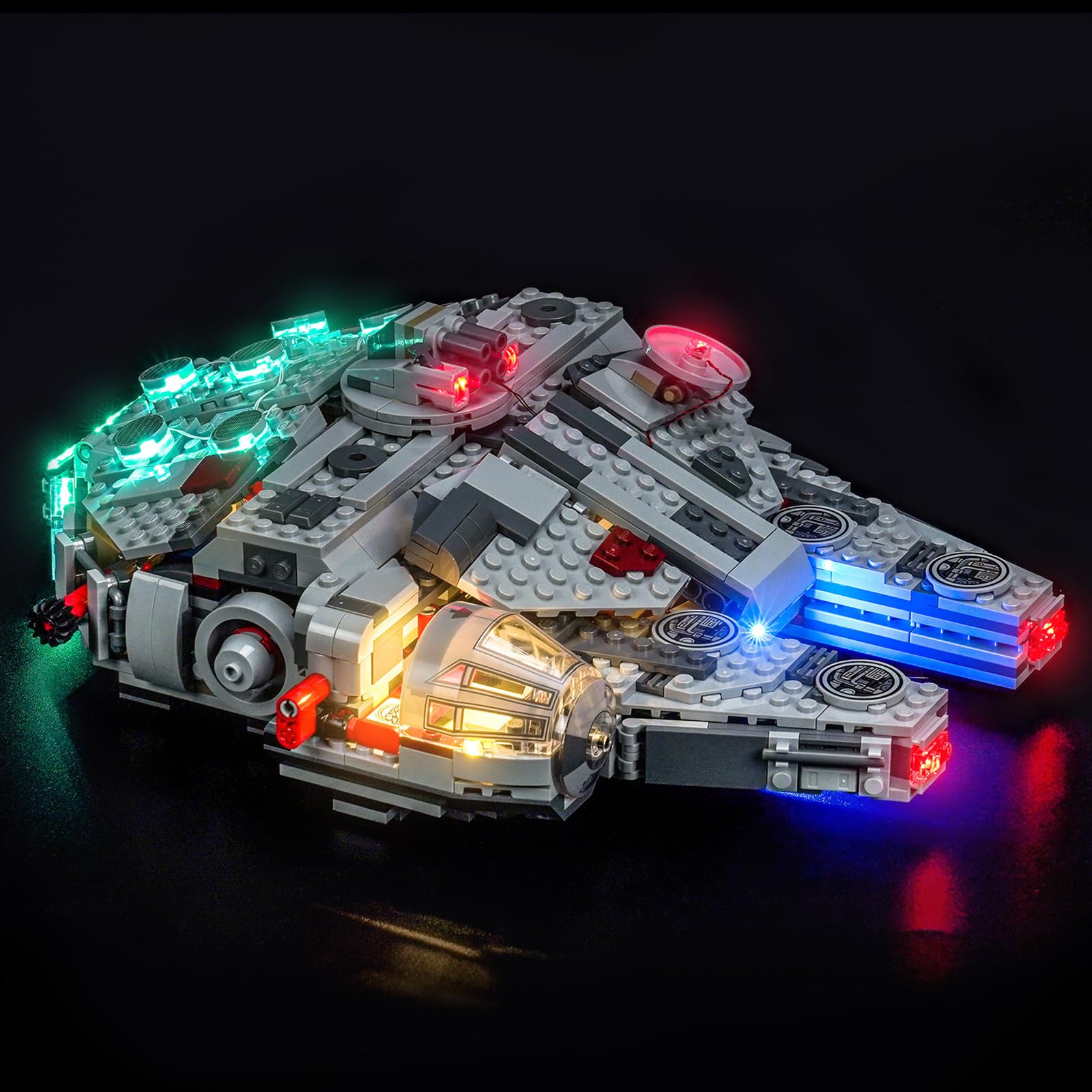 Light Kit Compatible with Lego 75426 Millennium Falcon (No Model), Decoration Lighting Set Compatible with Lego Millennium Falcon Building Blocks