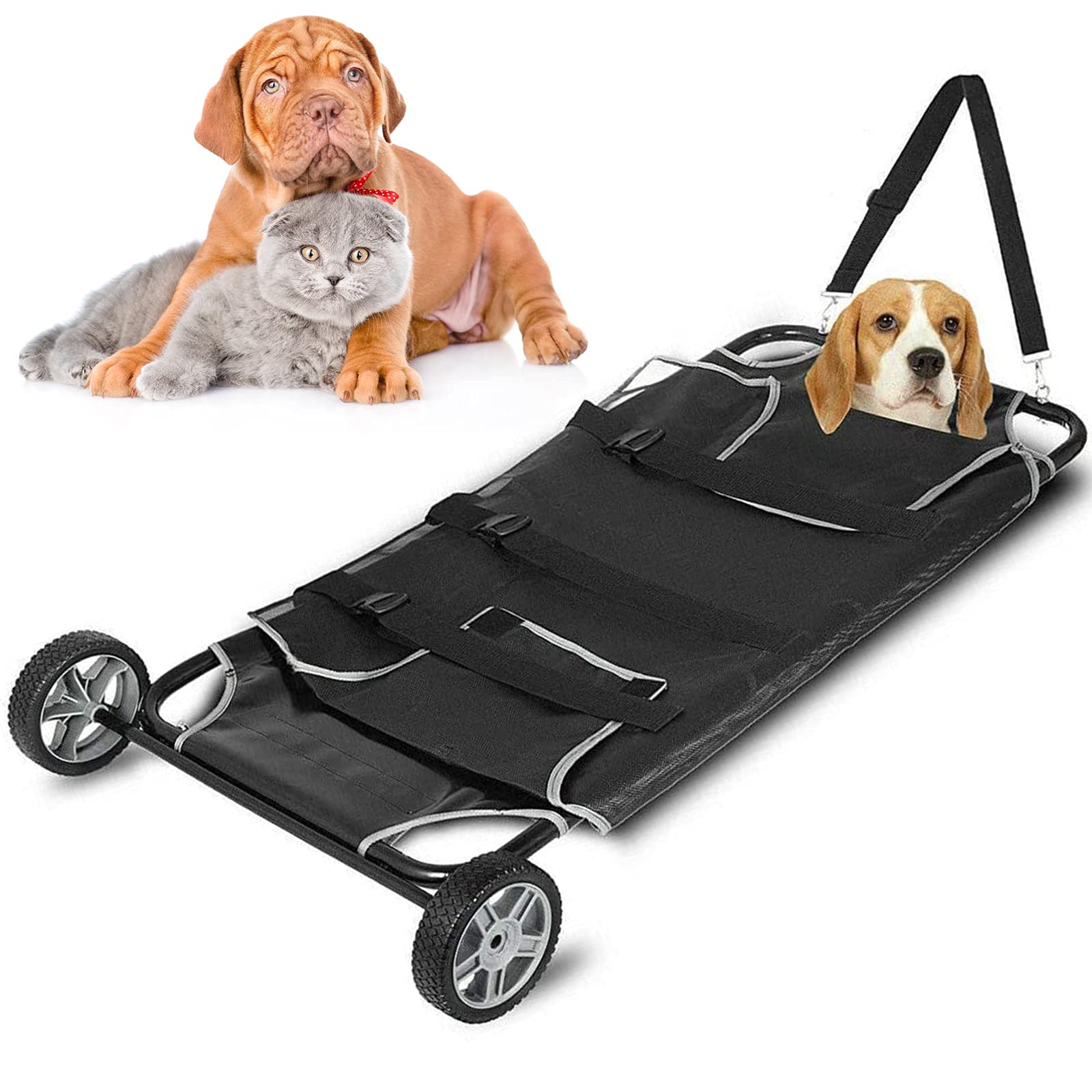 Buy PJDDP Folding Transport Stretcher for Dogs and Other Animals,Animal