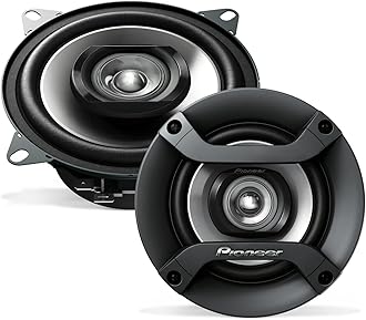 Pioneer TS-F1035R 2-Way Coaxial Car Audio Speakers - Full Range 4" Round Speakers, 150W Max Power (Pair)