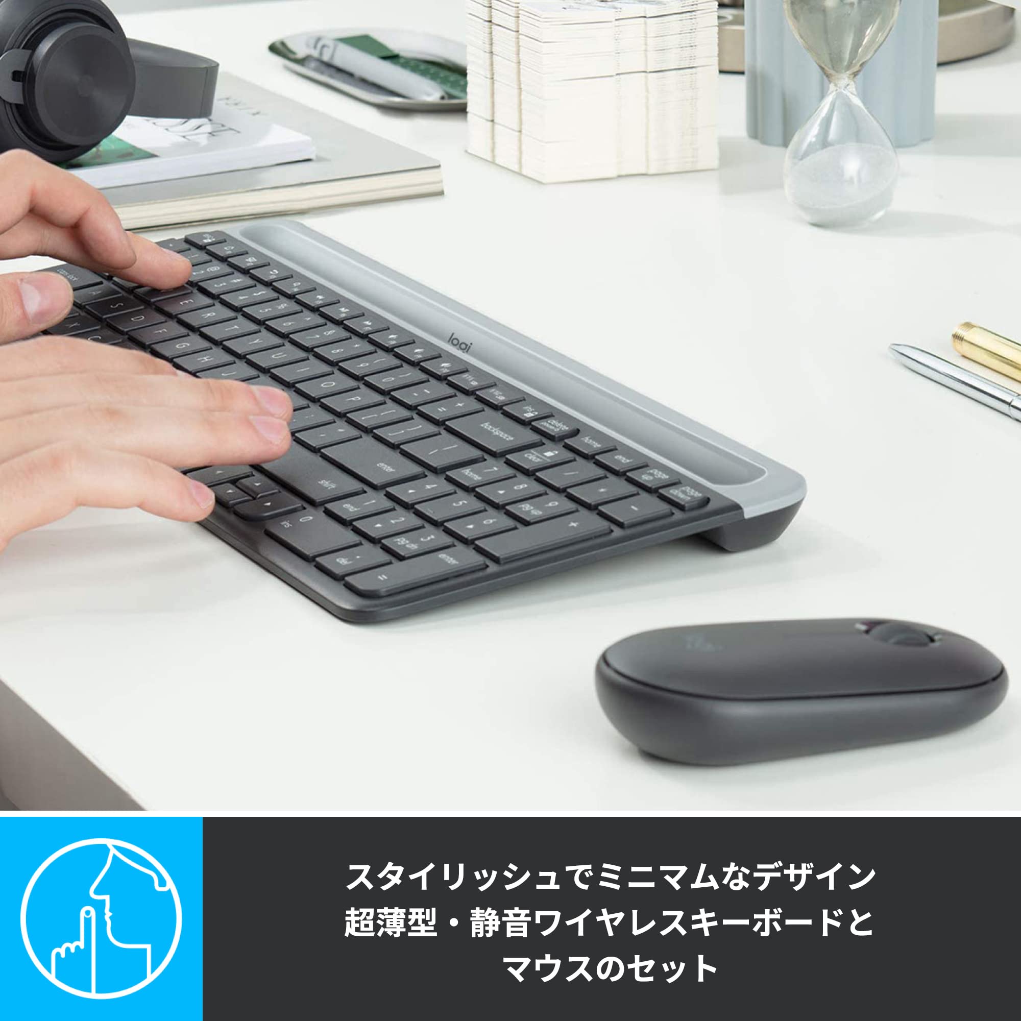 Amazon.co.jp: Logicool(ロジクール) 静音 ワイヤレスマウス 