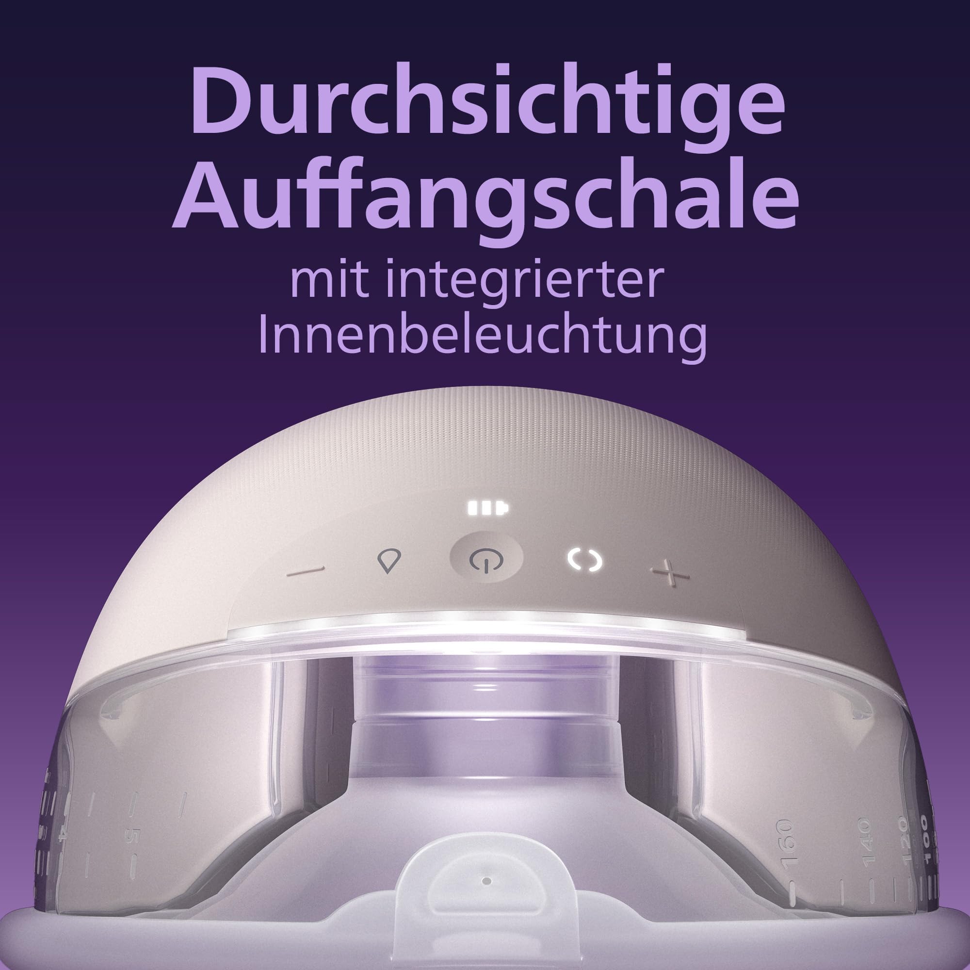 Philips Avent Natural Care Hands-free tragbare elektrische Doppelmilchpumpe – spiegelt den Trinkrhythmus des Babys wider, SkinSense Brustkissen für ultimativen Komfort, Krankenhausqualität, SCF495/11