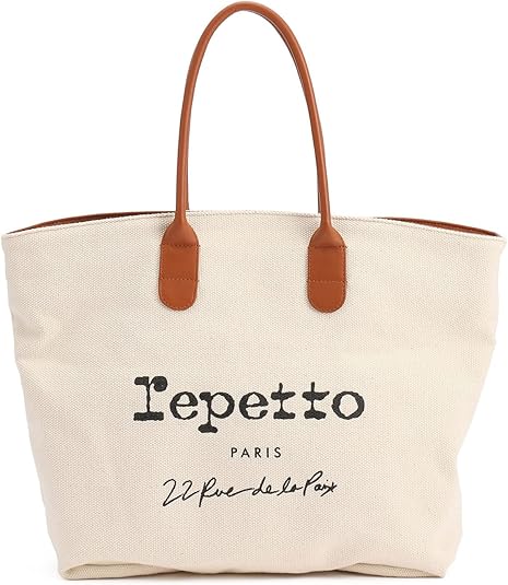 Amazon | [レペット] TOILE” Canvas Tote レディース F White | トート