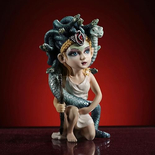 Miniatura 3 de Veronese Design Figura de resina Medusa de 5 34