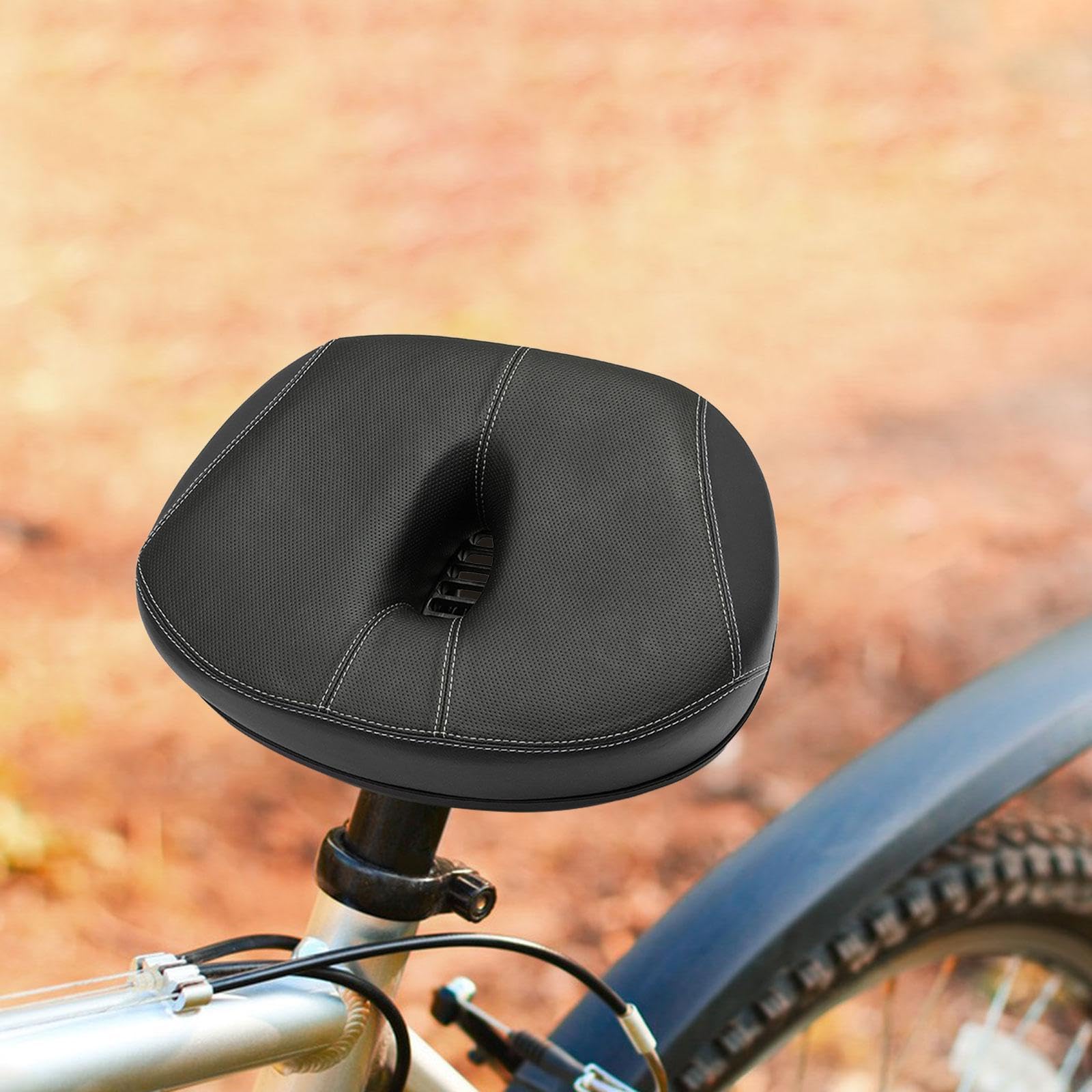 Amazon | DeeRace 自転車サドルカバー サドル クッション ノーズレス