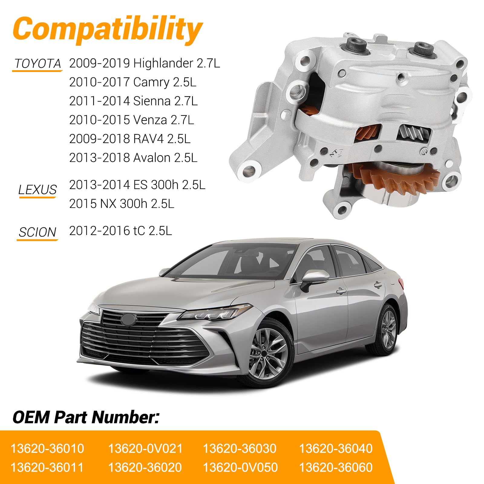 Eje CV Delantero Izquierdo 2.5L Para Toyota Camry RAV4 Avalon 2018-2023 – Automático, Bodeman, 10 Años Garantía