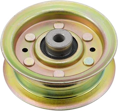 Parts Camp 532173438 Flat Idler Pulley for Husqvarna/AYP/Craftsman 104360X 131494 173438 532173438 John Deere AM103287 AM103480 AM108923 AM37321 Stens 280-623 Mower Pulley for 42" Decks