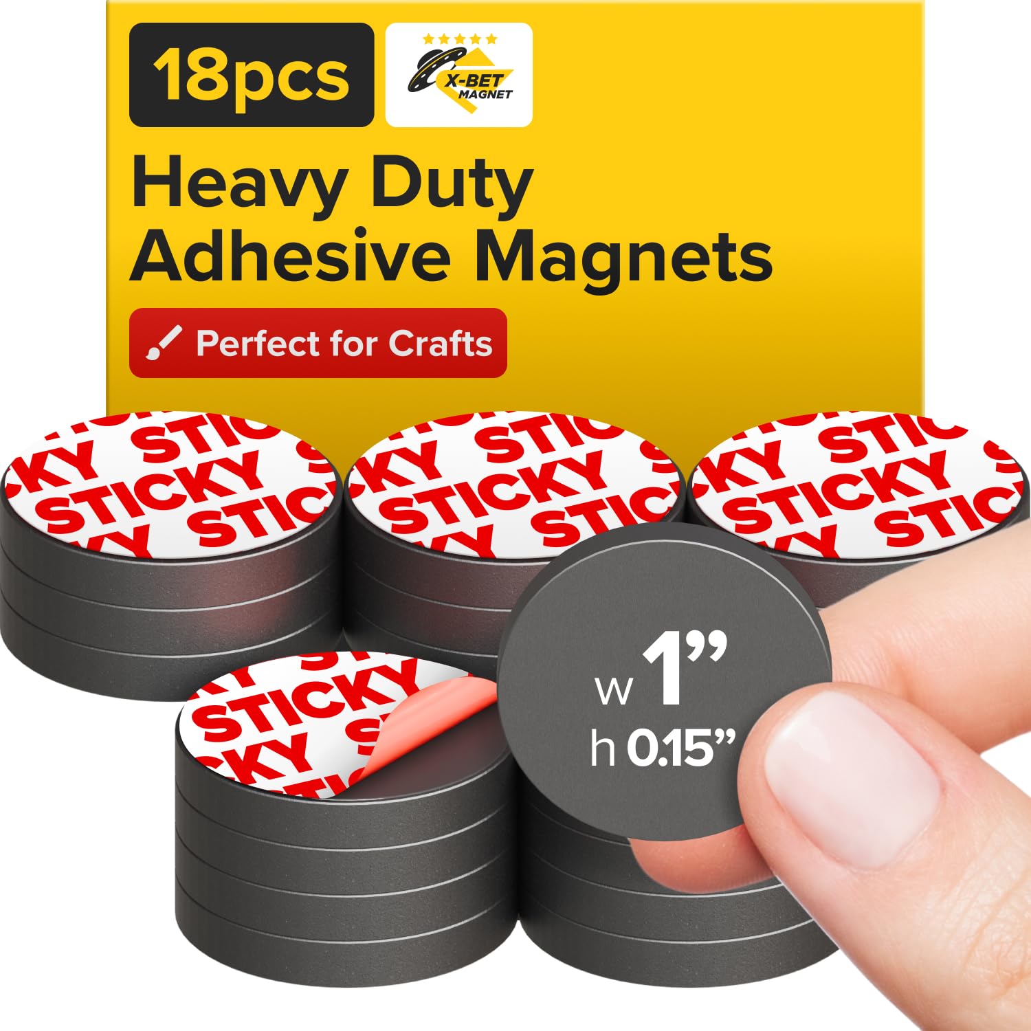 Strong Ceramic Ring Magnets, Countersunk Hole, 1.2x0.18 (30x4.5mm), 40 Pcs — Amazon image 16