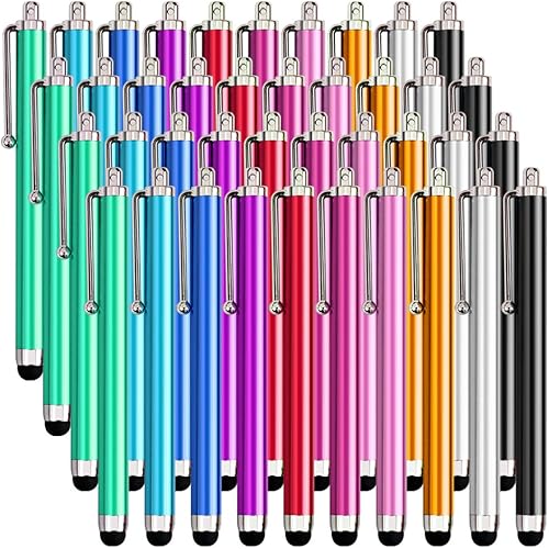 Stylus Pen, 40 Packs Stylus for Touch Screen, Compatible with iPad, iPhone, Smart Phone and Tablet with Capacitive Touch Screen