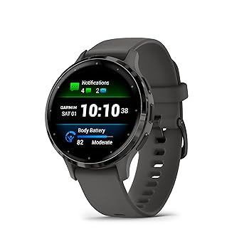 Garmin Venu 3 AMOLED GPS Small Smartwatch (Pebble Grey)