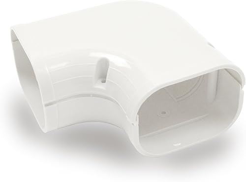 Miniatura 6 de Jeacent Kit de cubierta de tubería de PVC AC de 3 pulgadas de ancho y 11.3 pies para mini split, aire acondicionado central, bomba de calor