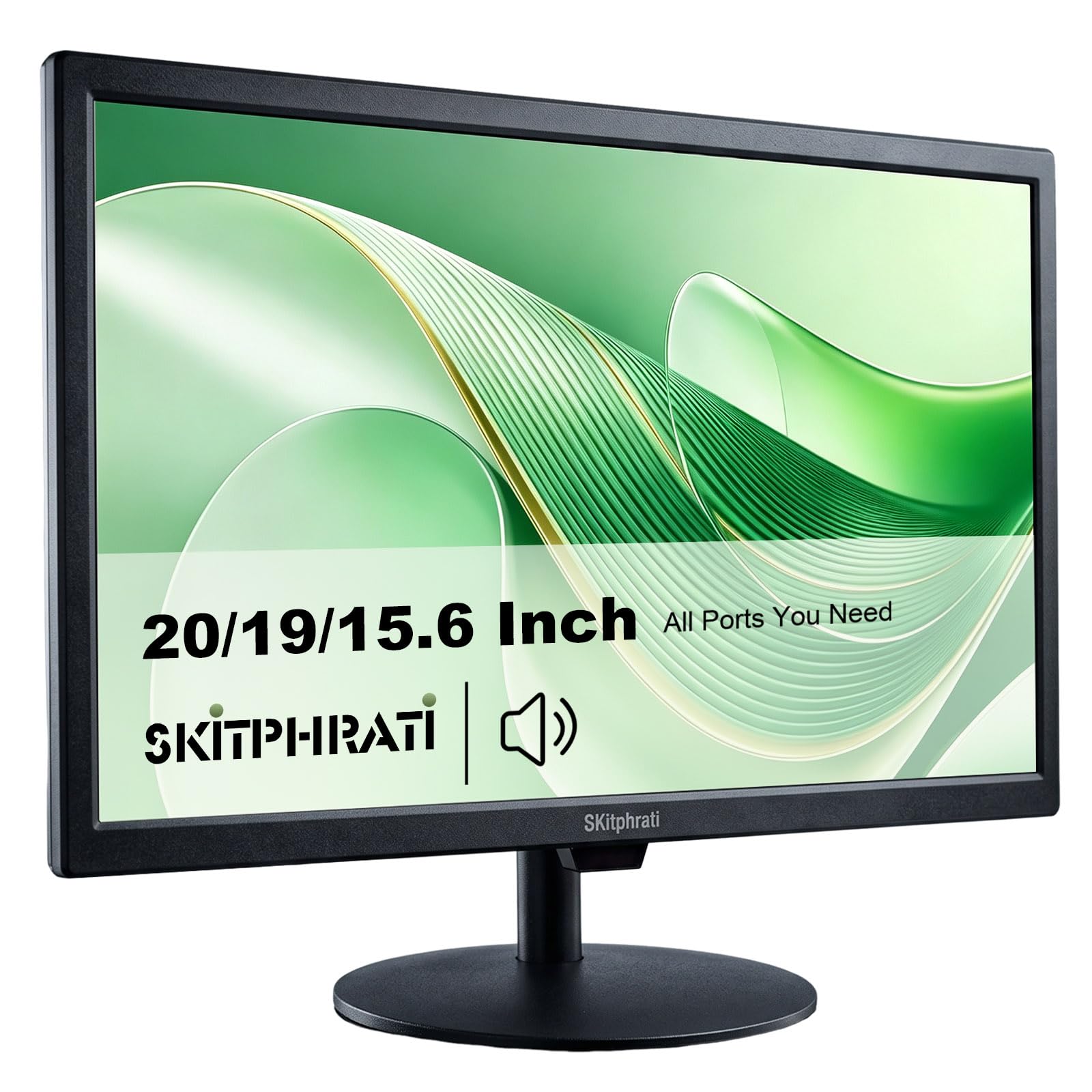 pcモニター Amazon.com: SKitphrati 15.6 Inch Small Computer PC Monitor