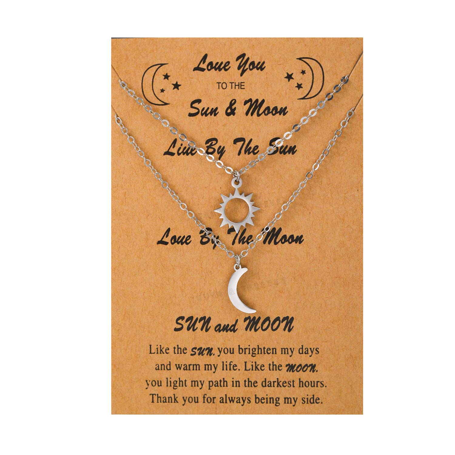 See full amazon price history chart for Young & Forever Gift Best Friend Necklace for Women Sun and Moon Friendship Necklace for Girls BFF Necklace For 2 Couple Necklace Brother Sister Gifts Combo Young & Forever Gift Best Friend Necklace for Women Sun and Moon Friendship Necklace for Girls BFF Necklace For 2 Couple Necklace Brother Sister Gifts Combo (B0B4KHSFQQ) Amazon Price History, Amazon Price Tracker