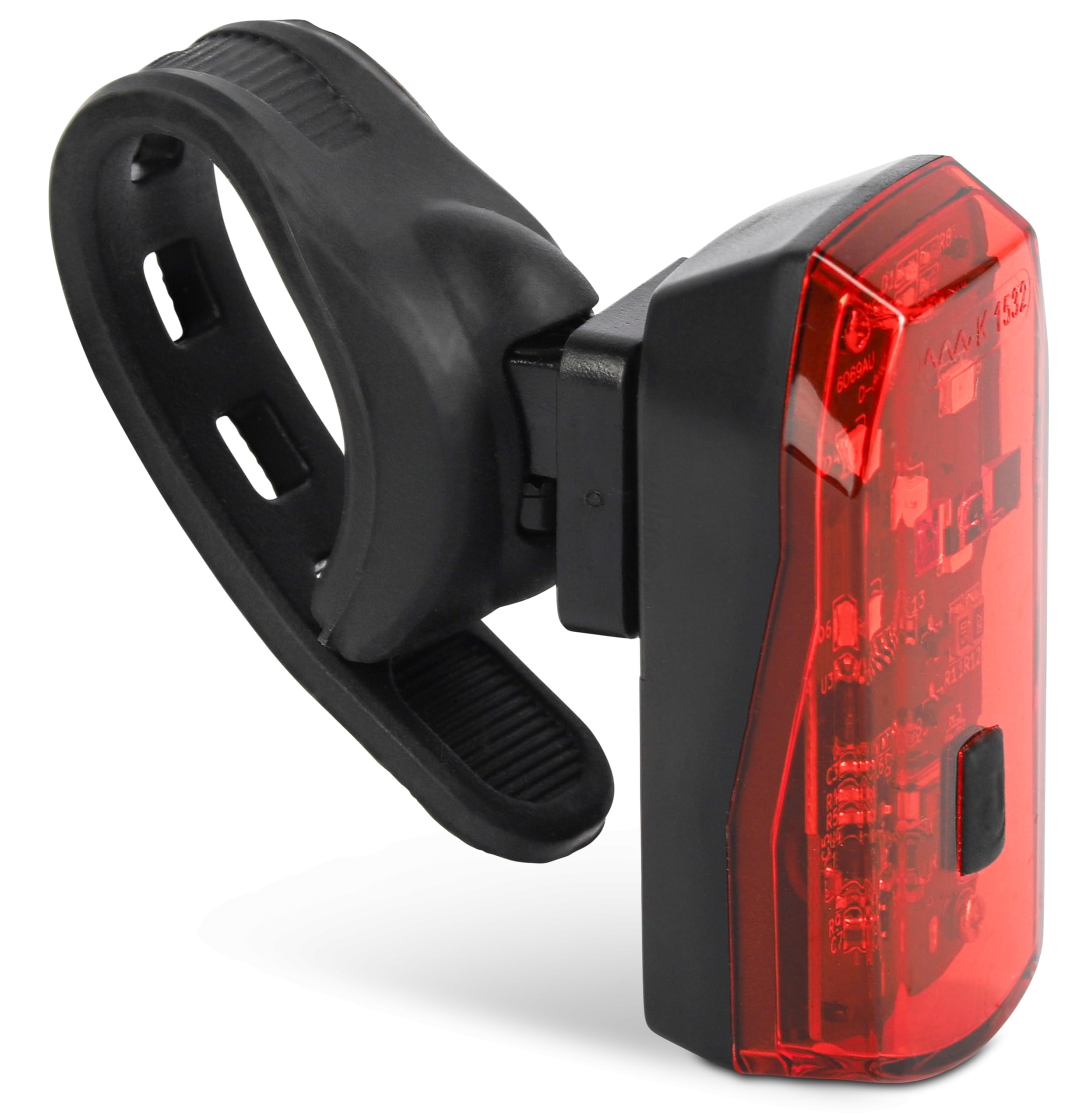 Edge Razor 60 Lux – Set di luci per bicicletta – Batteria per bicicletta con luce posteriore – Omologato StVZO, ricarica USB, funzione luce freno – Resistente agli spruzzi d'acqua IPX4 – Lampada da