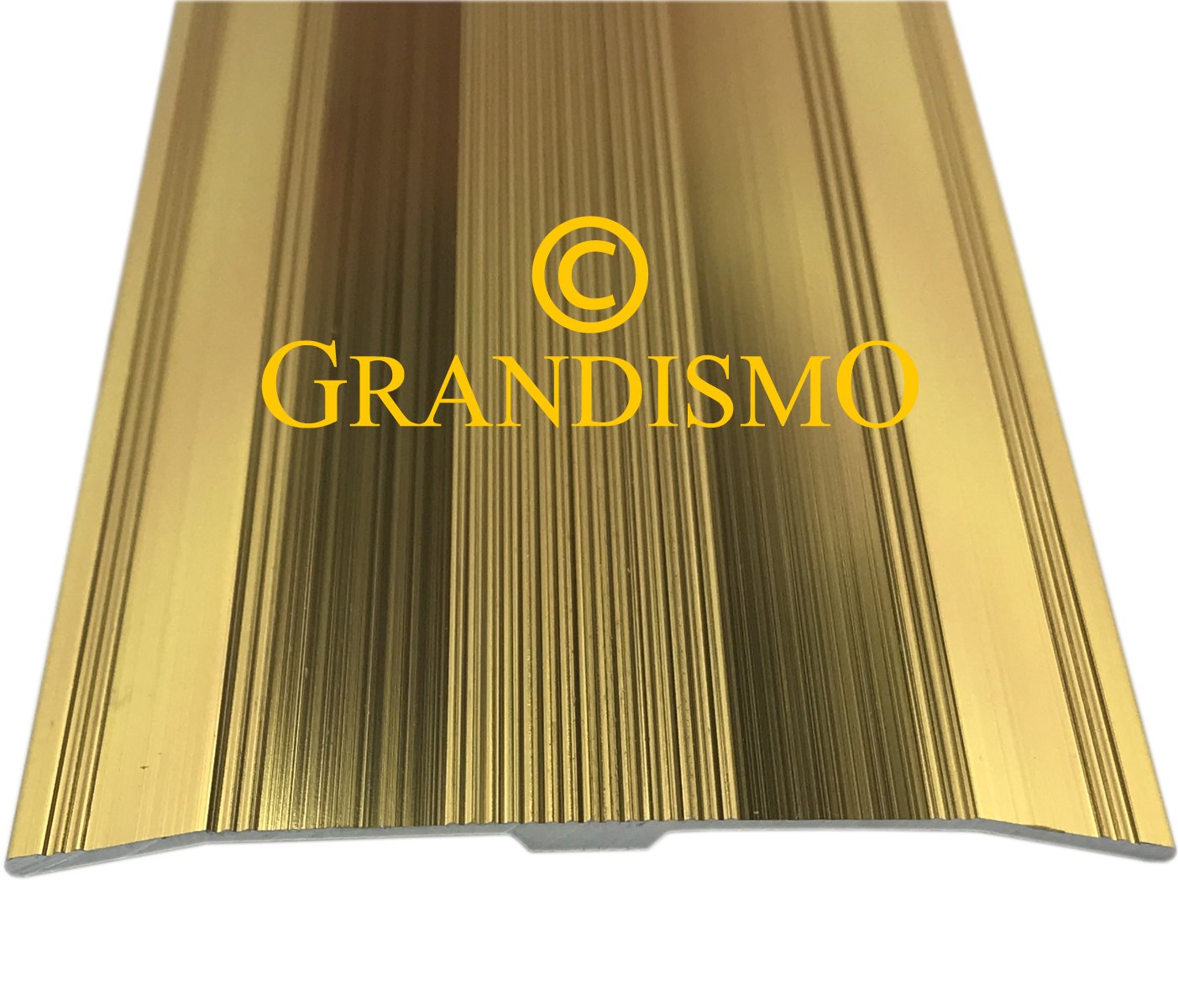 Grandismo® 61mm Extra Wide Cover Strip/Trim - Metal Doorbar (Gold) — image 1