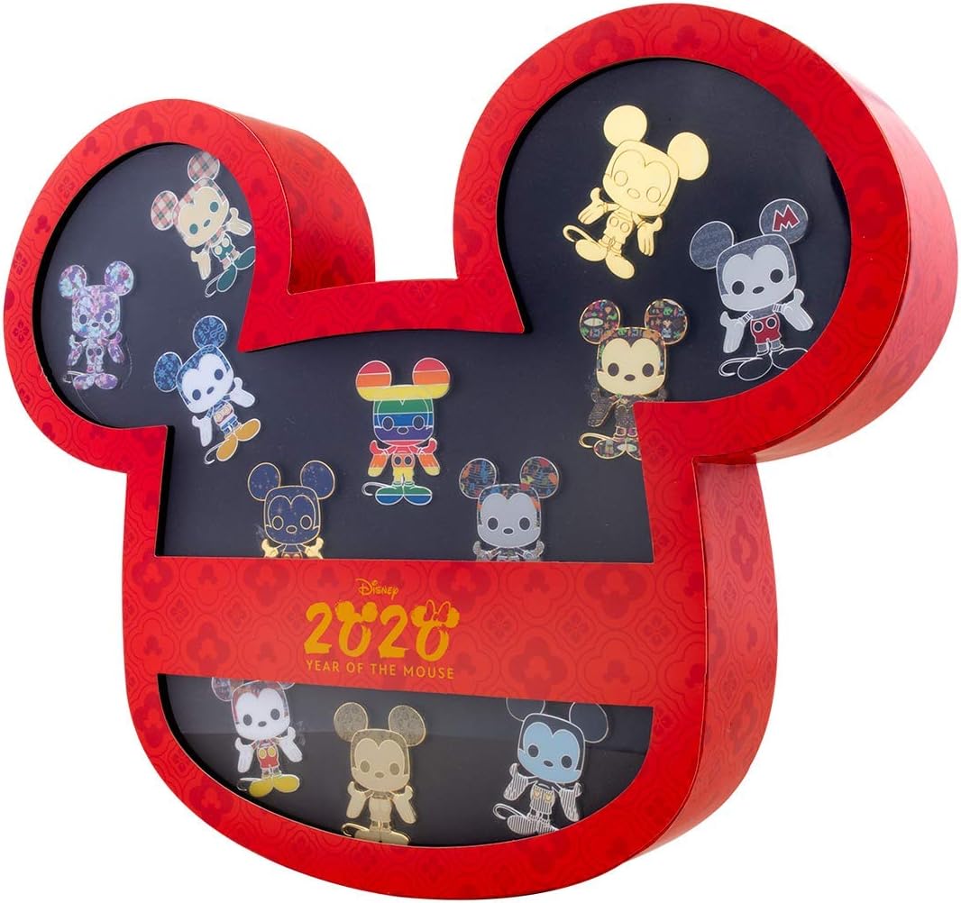 🔥 Flаѕh Sаlе Funko Loungefly: Disney - Year of The Mouse, 12 Pin Limited Edition Set, Amazon Exclusive