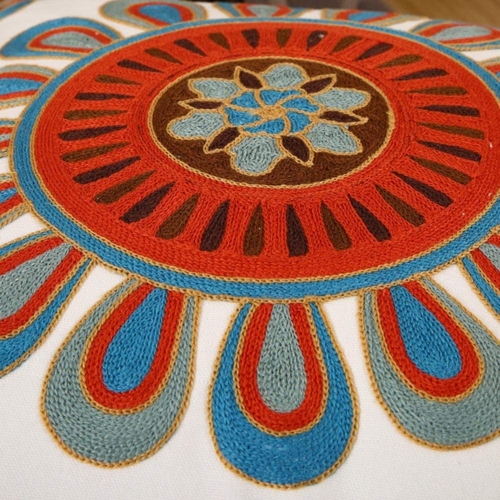 Amazon.co.jp: ネイビー ソファクッションカバー 18x18インチまたは