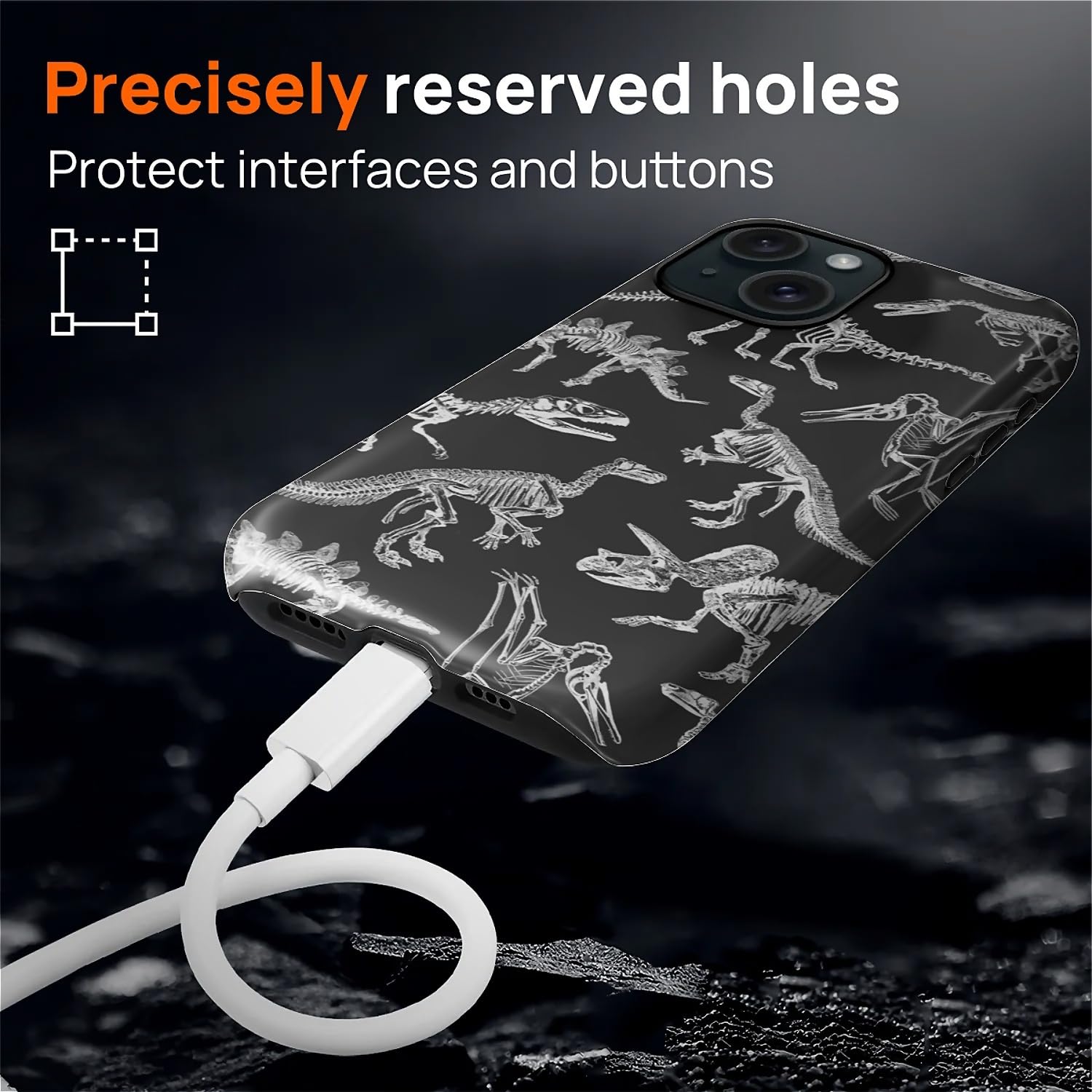 Custodia per iPhone 15 Plus compatibile con MagSafe 2-in-1 lucida All Inclusive Anti Caduta Doppio Strato Protezione Morbido TPU+PC Back Pattern Case per iPhone 15 Plus 6.7 pollici per Ragazzi