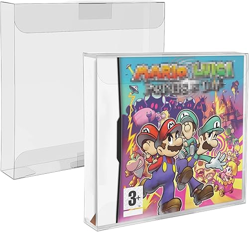 10 fundas protectoras de caja transparente para Nintendo DS NTSC, funda de plástico transparente de alta calidad, funda protectora resistente a los