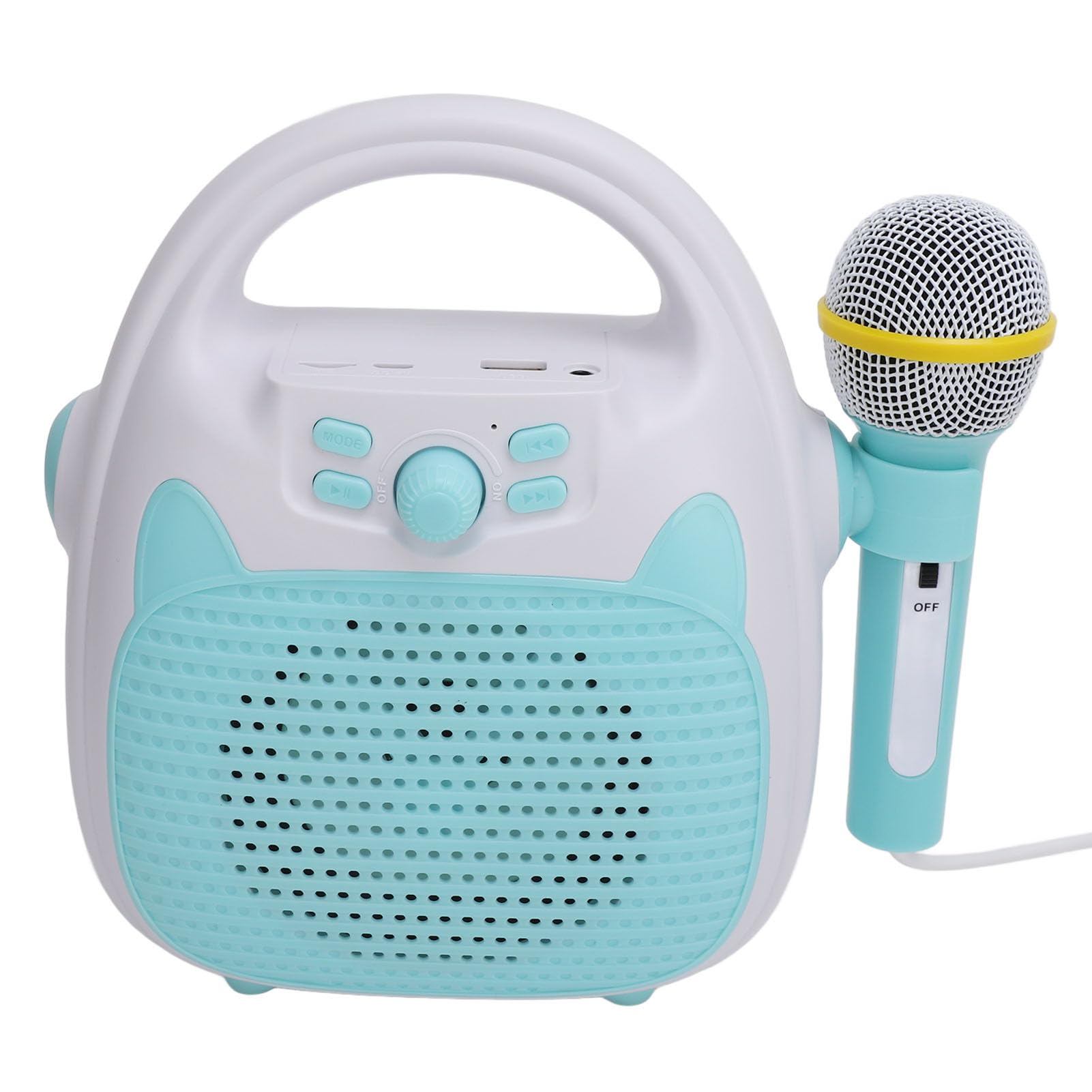 Kids Karaoke Machine Microphone Exercise Singing Talent Portable Speaker Children's Karaoke Stereo for Home Outdoor Party
