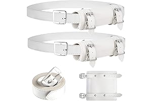 2 Pcs Katana Sword Holder Leather Sheath Scabbard Sword Belt Adjustable Holster...