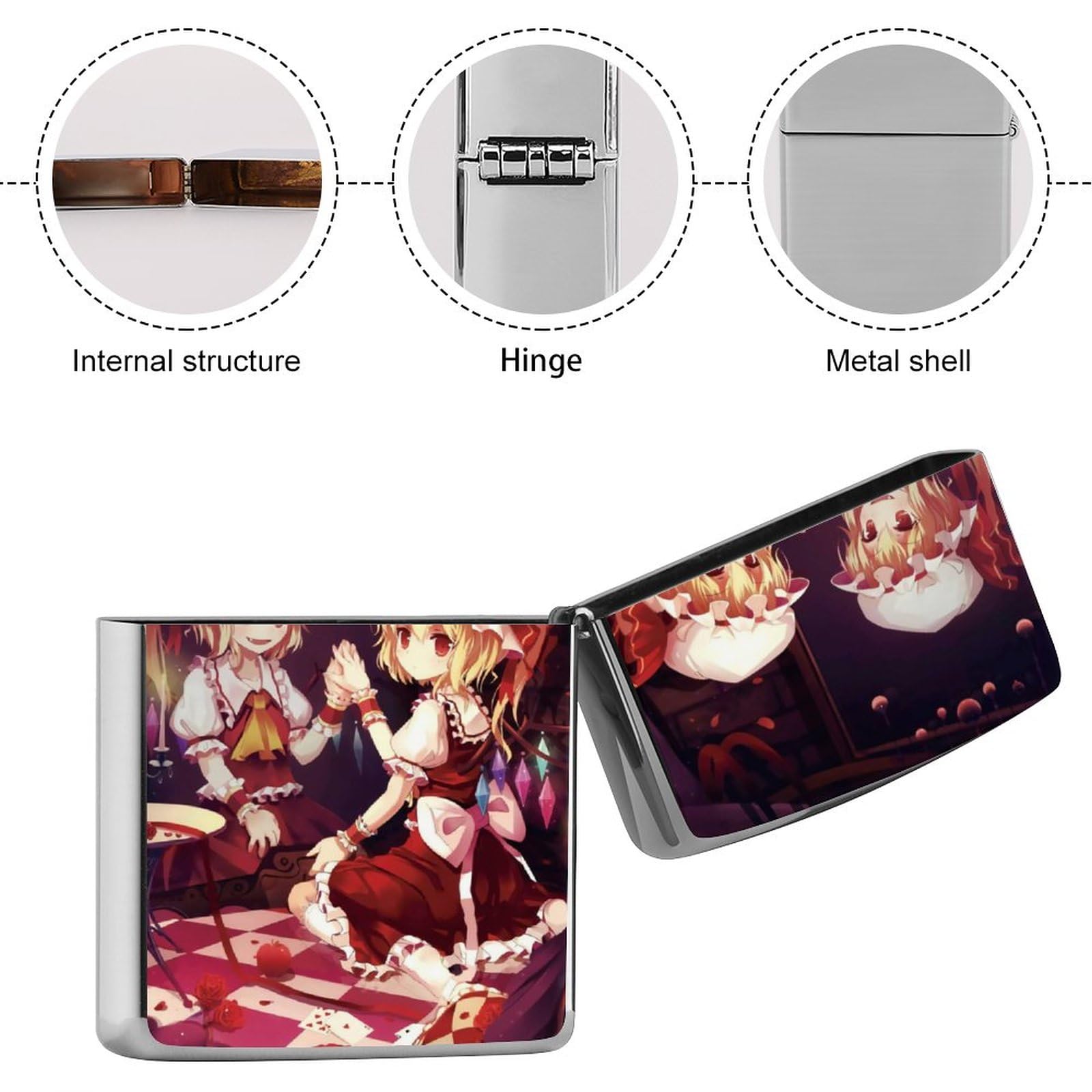 ケースのみ 東方Project ZIPPO フラン フランドール 2025年最新】Zippo