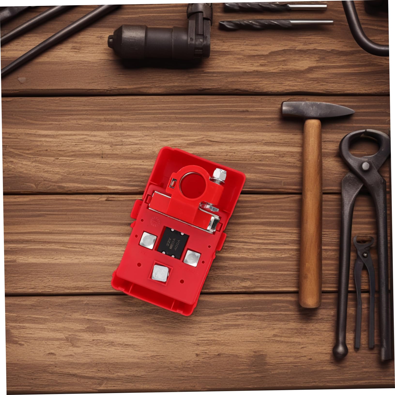 CHILDWEET Batteria Terminali Connettori Adattatori Auto Elettrico Blocco Terminale Kit Morsetto Cavo Terminale Collegamento Potenza Supporto Parte Superiore Clip Estranea Batteria