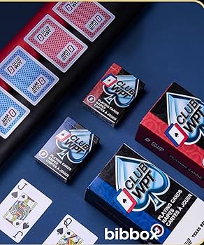 ポーカー大会専用WPT プラスチックトランプ 防水（赤・青50セット)100個 ポーカー大会専用WPT プラスチックトランプ 防水（赤・青50