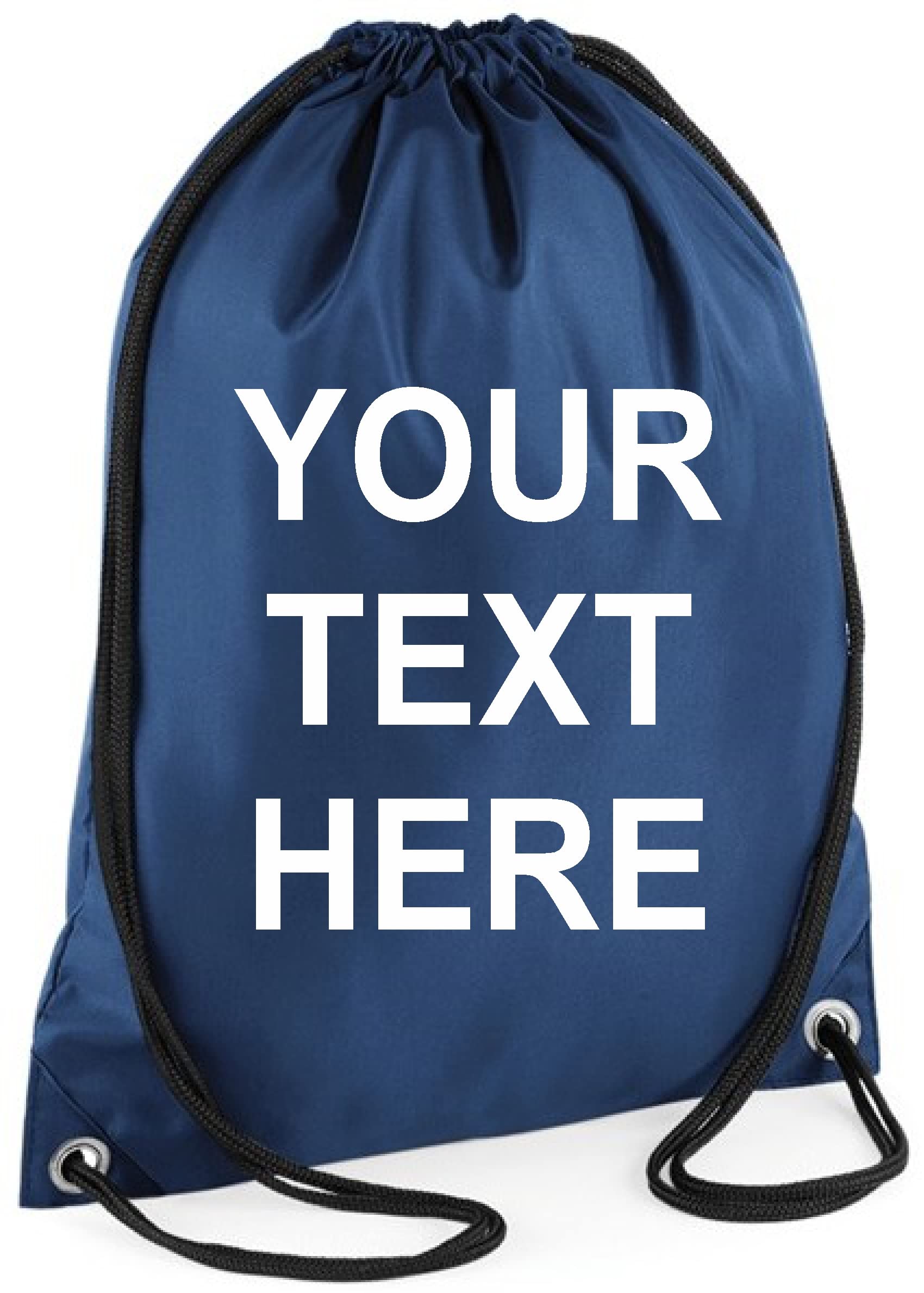 Flexi-Print Personalised PE Bag - Drawstring Gym Bag, Swim Bag Kids, School PE Kit Bag, Kids Swimming Bag For School, Dance Bag Gym Sack, Personalised Drawstring Bags For Kids, Drawstring PE Bag