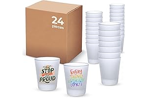 Sublimation Shot Glasses 24 Pcs: Perfect for Your Creative Impulses