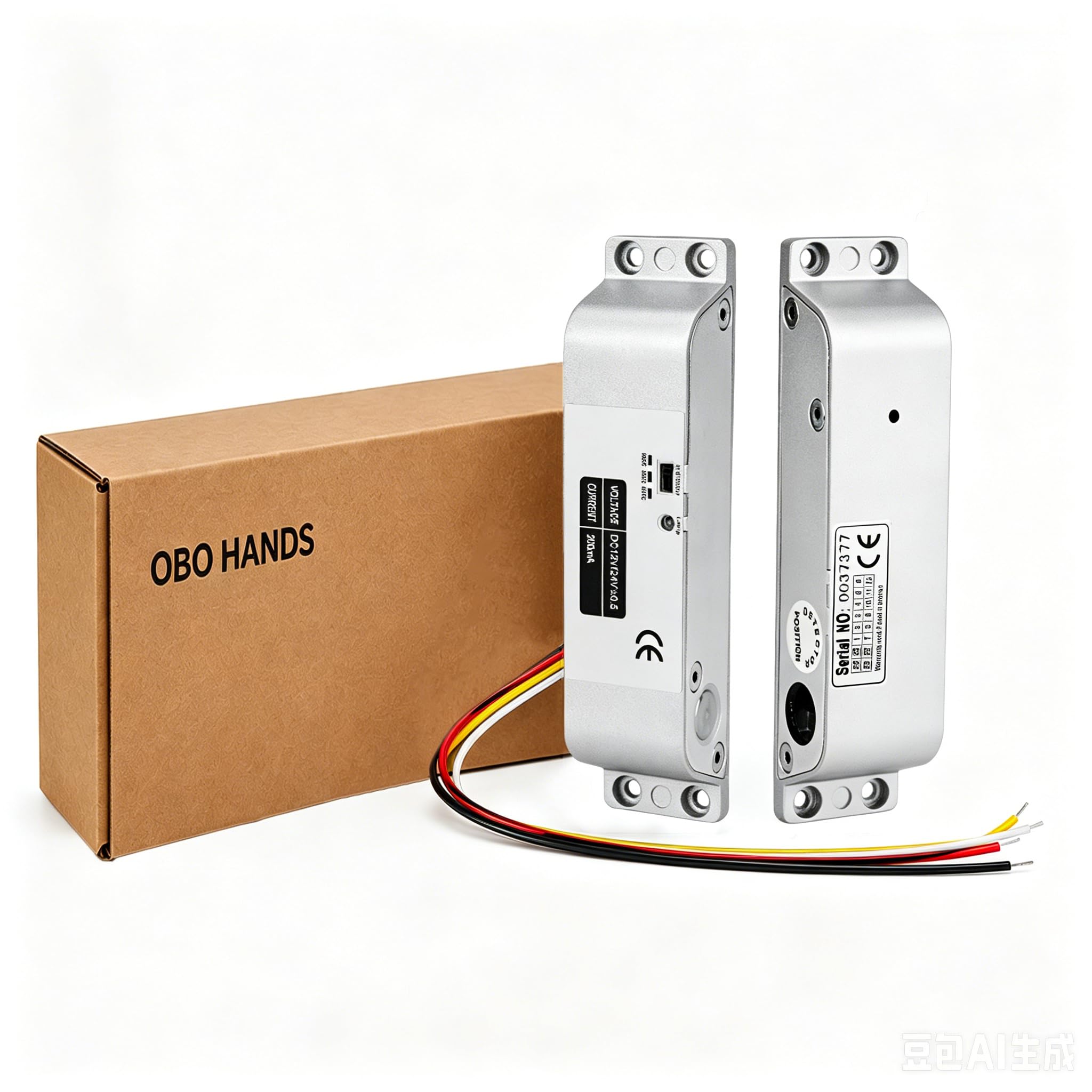 OBO HANDS Fail Safe Electric Drop Bolt Lock DC12V for Door Access Control Security Lock Door (X Bolt Lock)