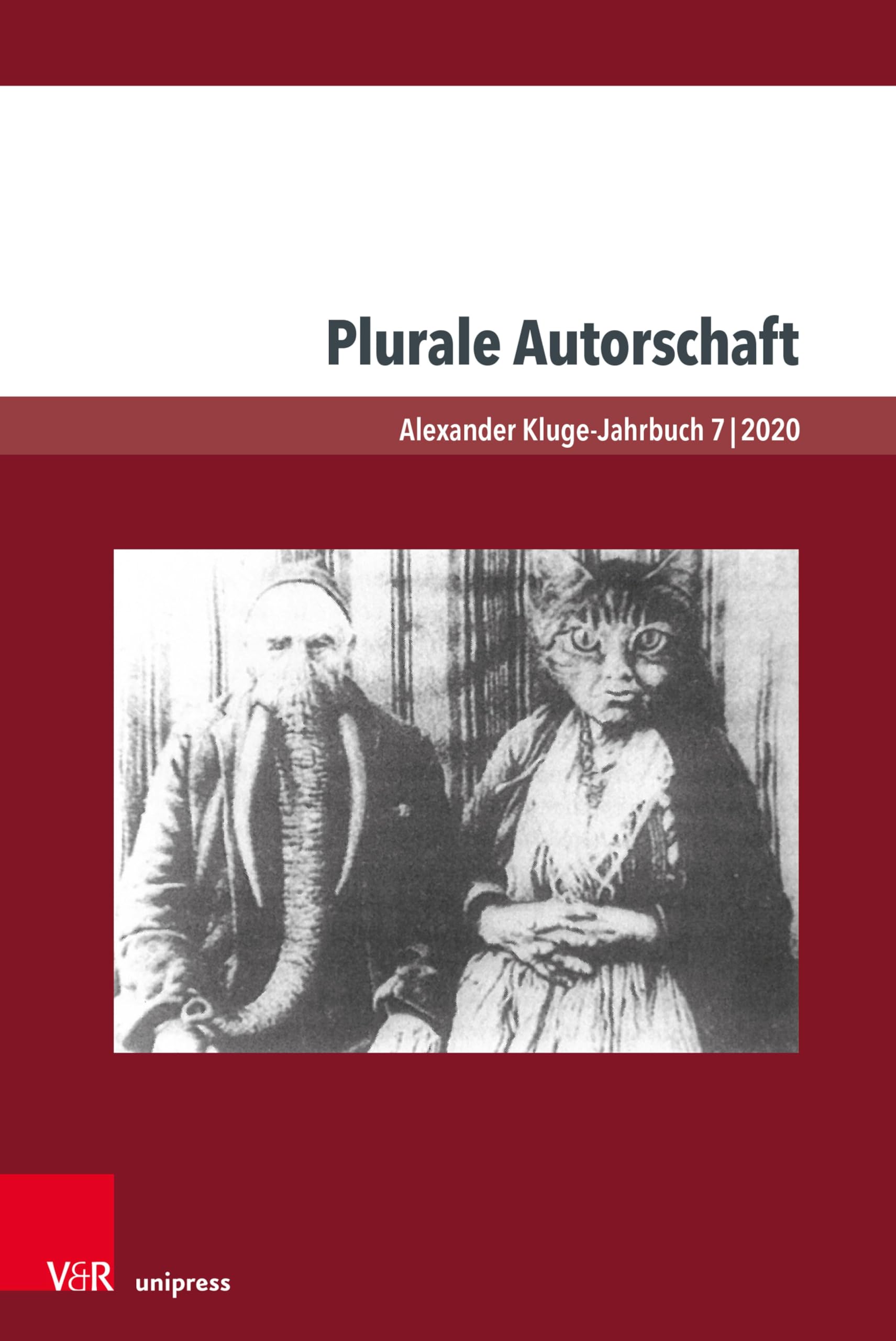 Plurale Autorschaft Alexander Kluge-Jahrbuch 7 livre de théorie littéraire