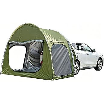 Auto Zelt Heckzelt Auto300cm*150cm*210cm autozelt f r 2-3 Personen Mit 1 Wasserdichter Plane autozelt heckzelt Heckzelt f r SUV/Pkw Campingpl tze im Freien