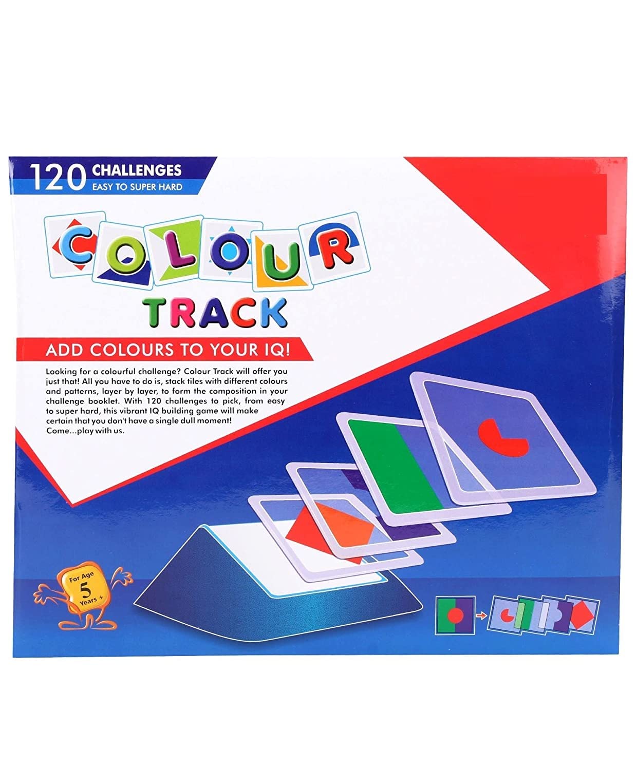 PEZYOX Colour Track with 120 Challenges to Pick, from Easy to Super Hard, This Vibrant IQ Building Game Will Make Certain That You Dont Have A Single Dull Moment (B0BJKWDZXW) Amazon Price History, Amazon Price Tracker