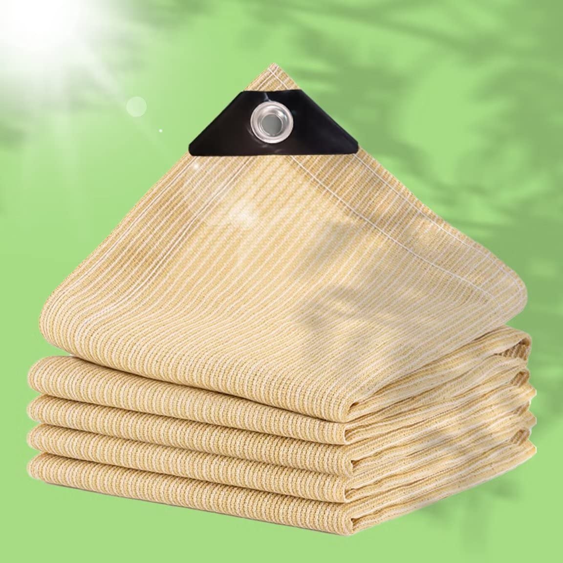 GLDYTVF 2.7m x 5.3m 90% Shade Cloth with Grommets Multifunctional Mesh Tarp for Greenhouse Plant Pergola Sun Shade Net for Backyard Patio Sunshade