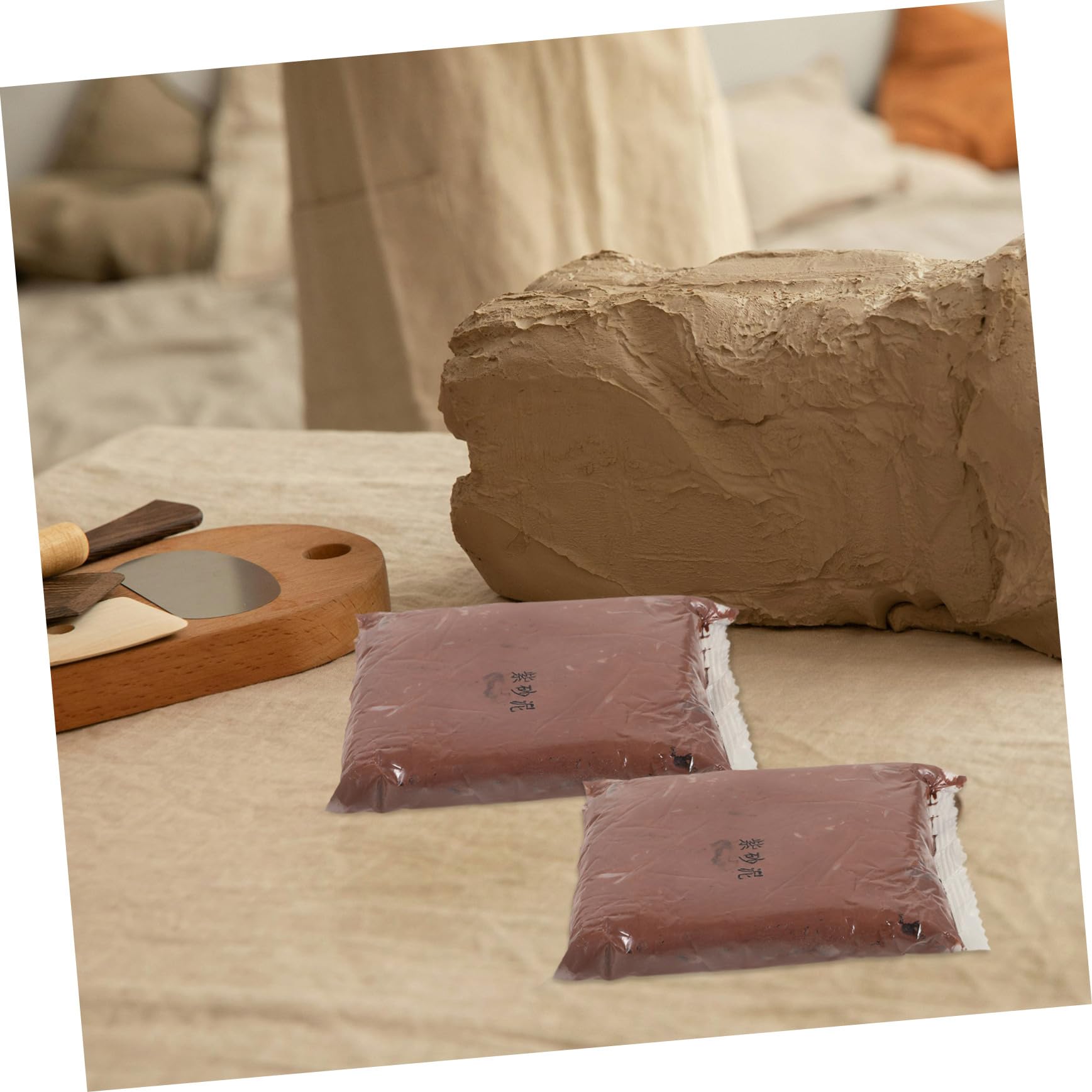 4sacs Pochettes De Pâte à Modeler pour Adolescents Kit DIY Argile Polyvalente par Poche pour Sculpture Et Poterie