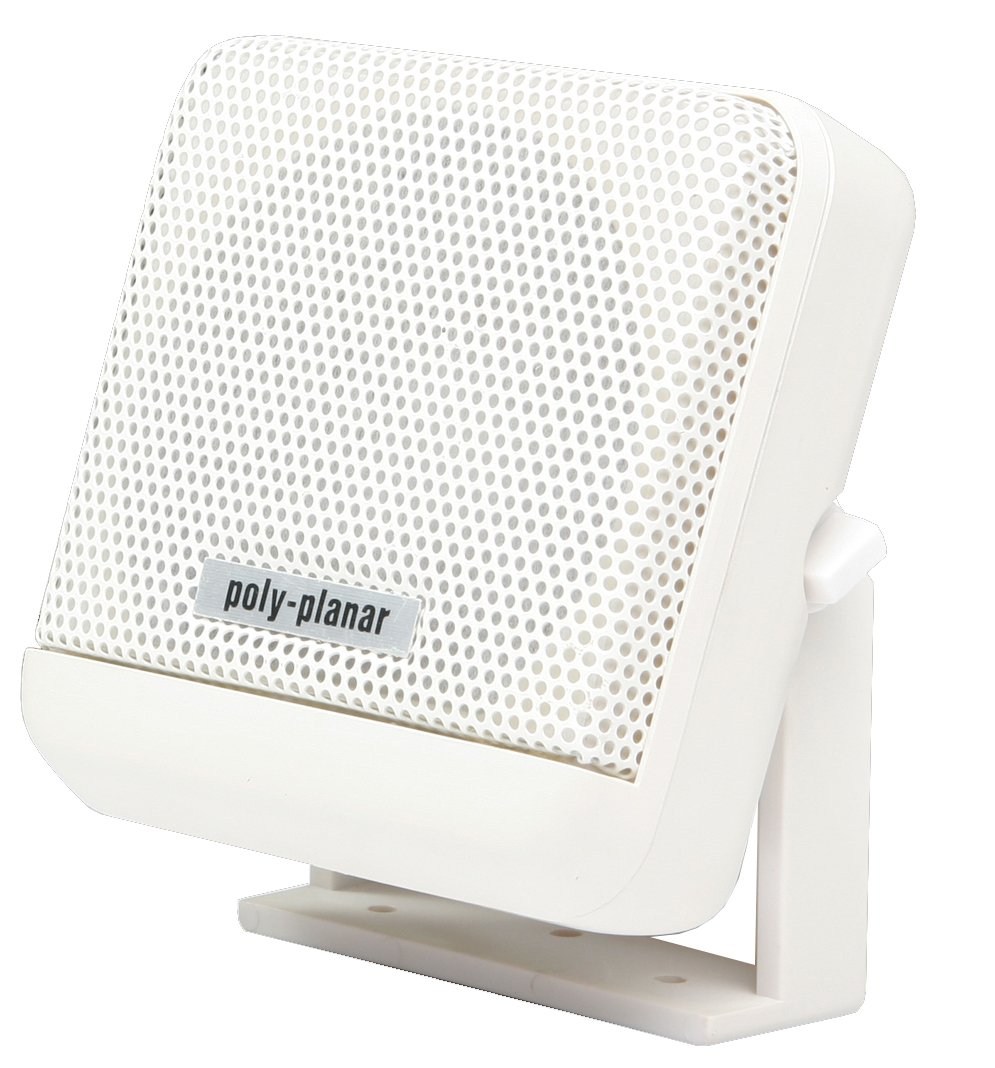 PolyPlanar VHF Extension Speaker 10W Surface Mount Single White