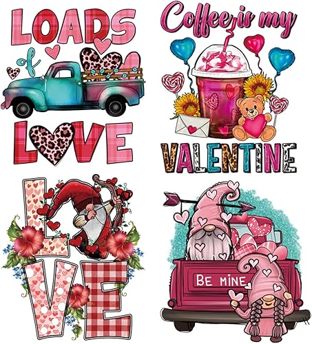 Miniatura 4 de Parches termoadhesivos para el día de San Valentín adhesivos para transferencia de calor camisetas jeans chaquetas mochilas decoraciones de