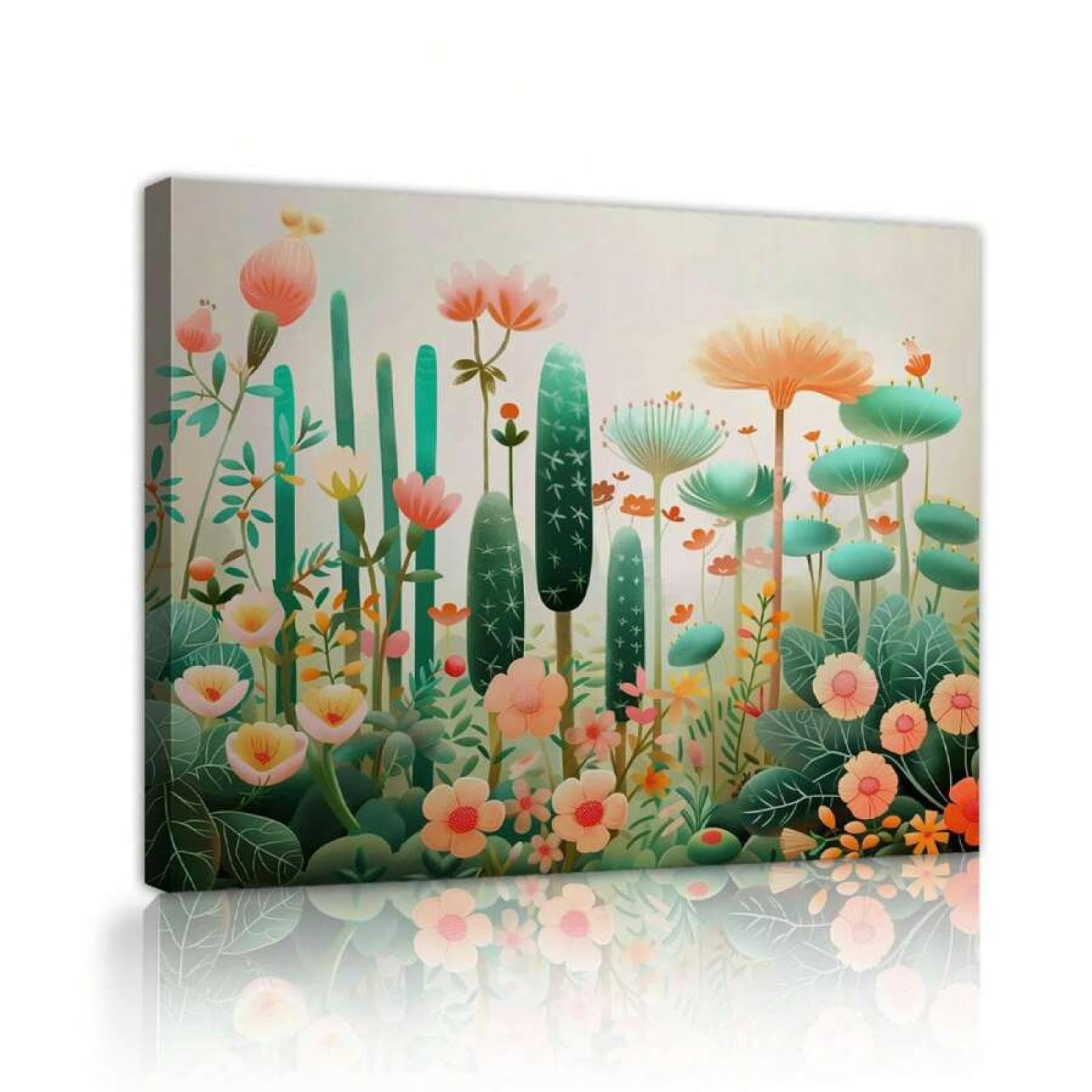 Décoration murale florale grand format mur vide XINBAO - 8