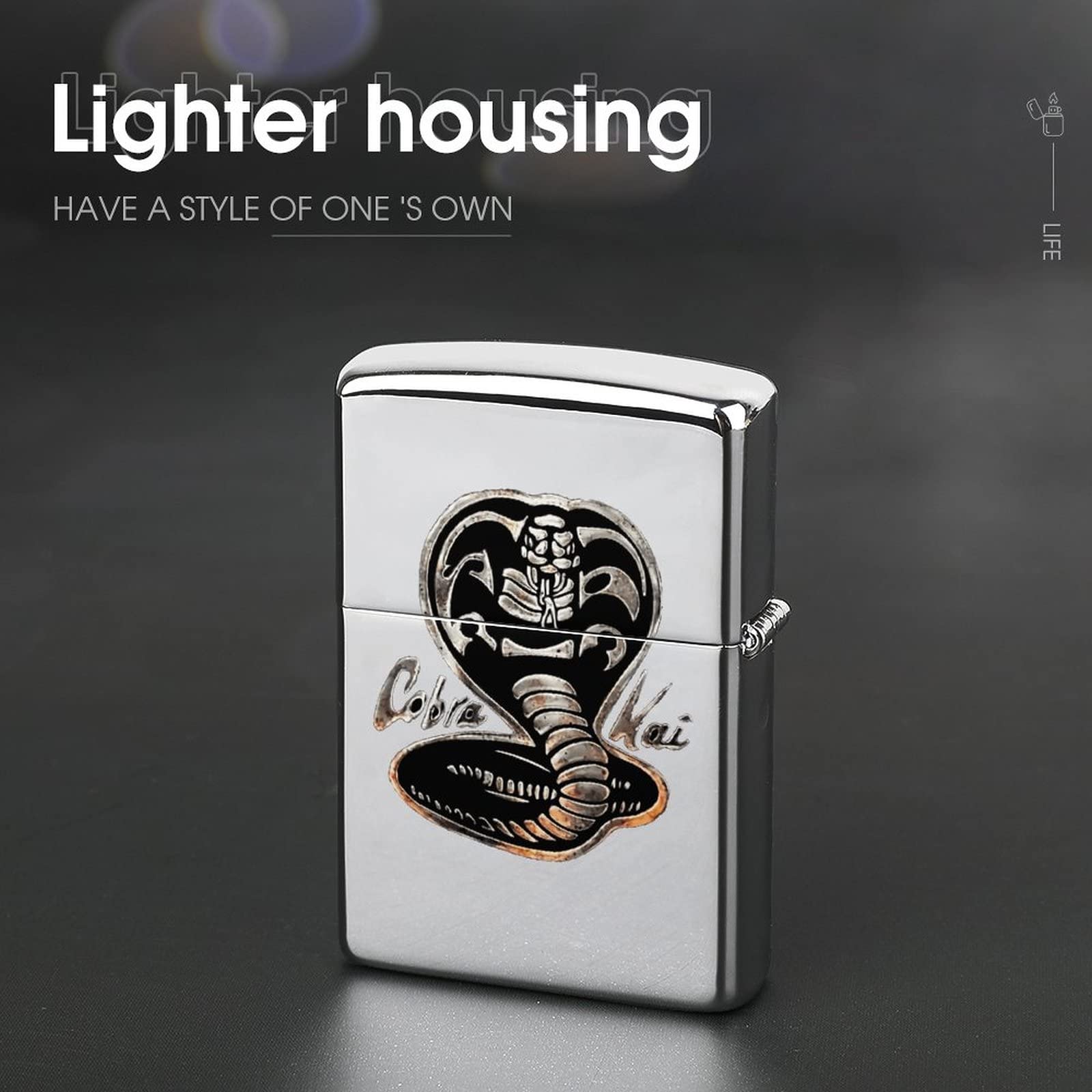 Amazon.co.jp: コブラ会 Zippo兼用ケース ジッポライターカバー Zippo 