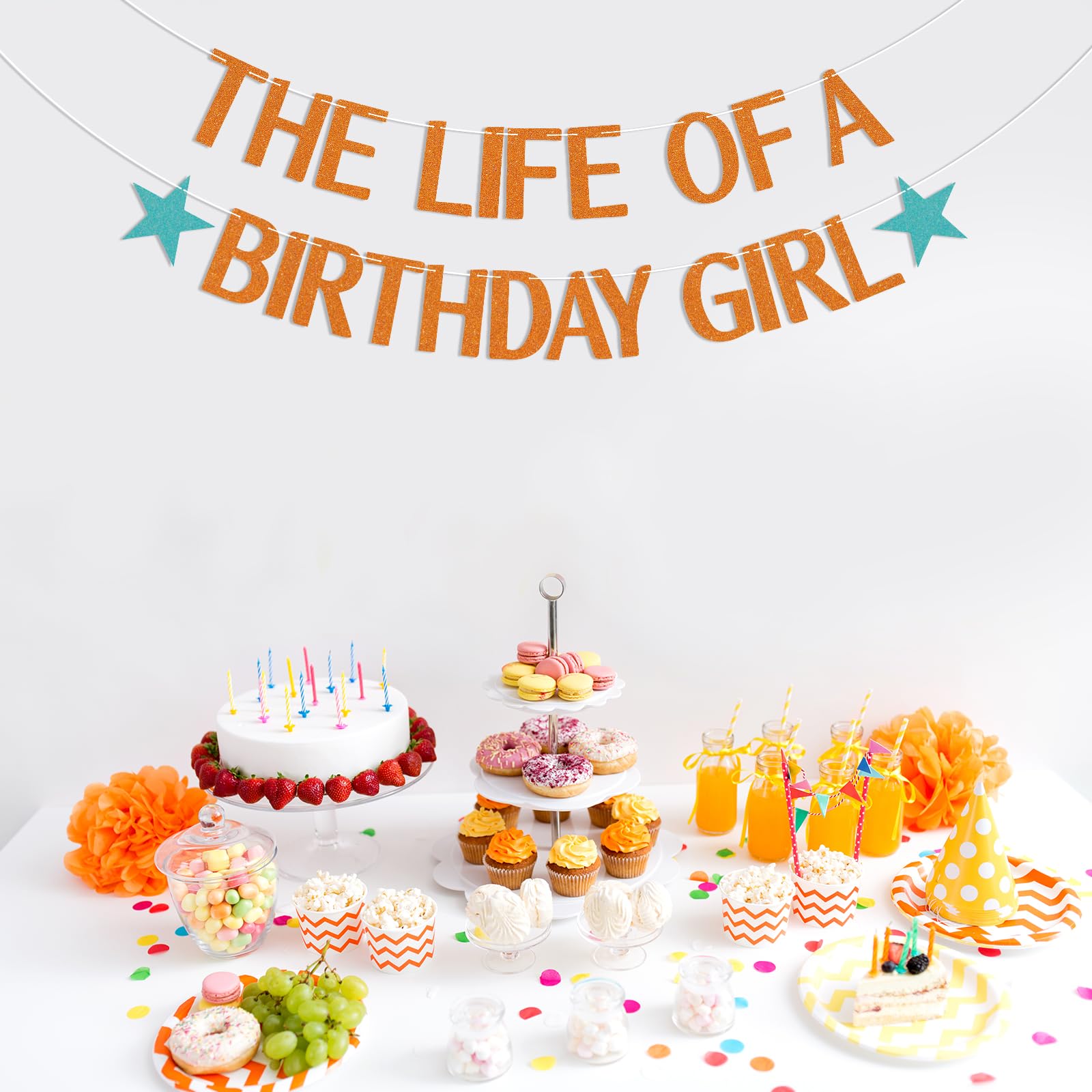 LaVenty The Life of a Birthday Girl Balloon Decoration in My Showgirl Era Balloon Banner Showgirl Birthday Party Decorations 21 Pieces