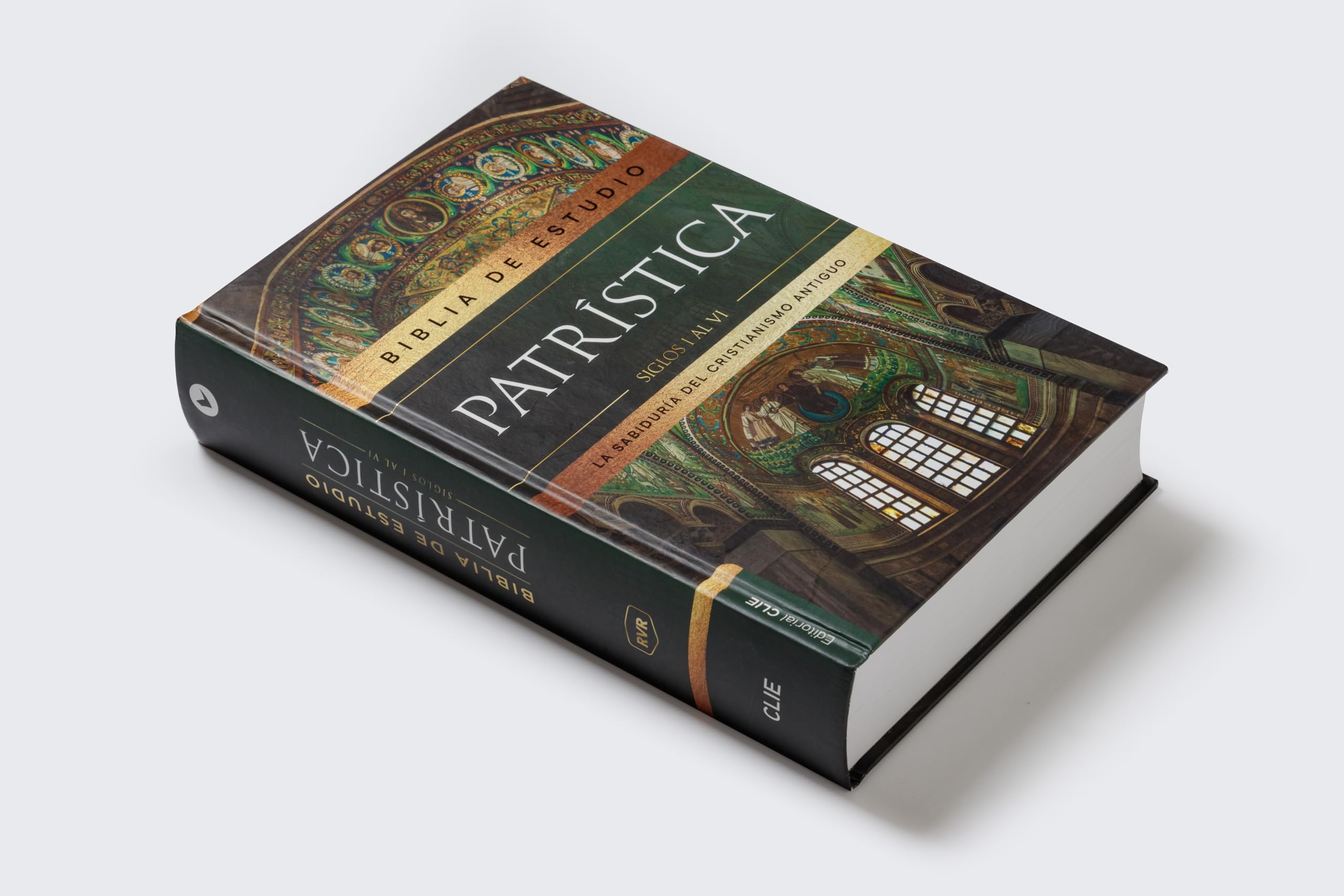 Reina Valera Revisada, Biblia de Estudio Patrística, Tapa dura, Interior a dos colores, Palabras de Jesús en rojo: La Sabiduría del Cristianismo Antiguo, siglos I al VI