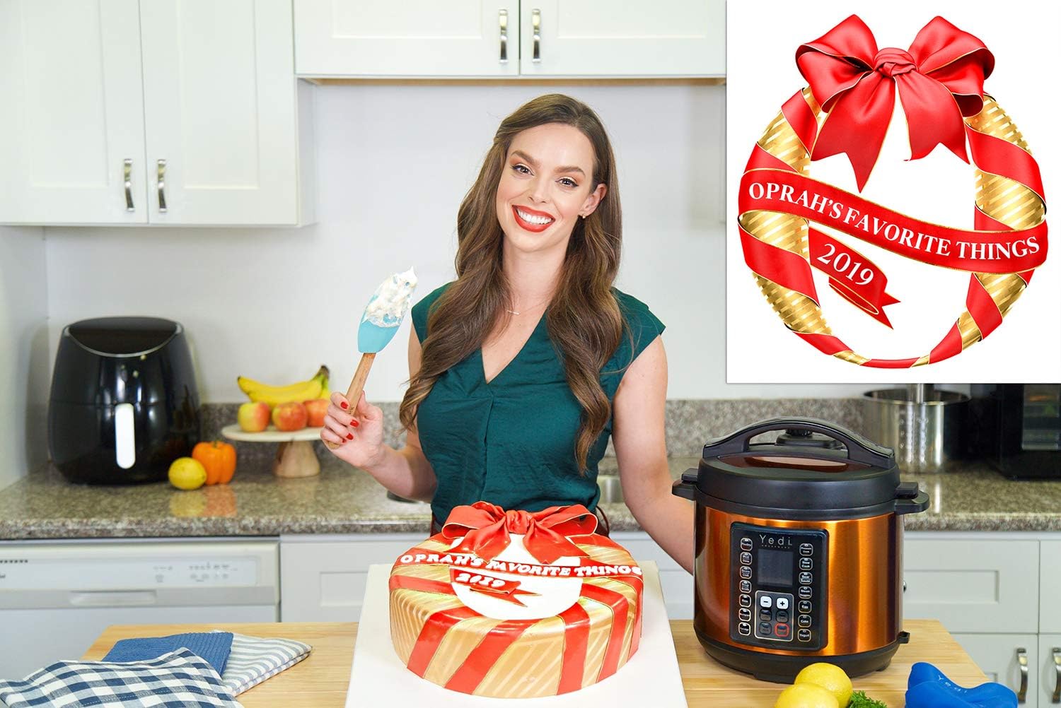 Yedi 9-in-1 Total Package Instant Programmable Pressure Cooker, 6 Quart, Deluxe Accessory kit, Recipes, Pressure Cook, Slow Cook, Rice Cooker, Yogurt Maker, Egg Cook, Sauté, Steamer, Copper: Home & Kitchen