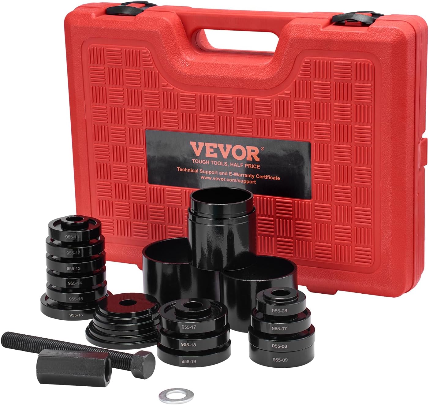 Amazon.com: VEVOR Wheel Bearing Press Kit, 23 pcs FWD Bearing Puller ...