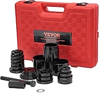 Vista 1 de VEVOR Wheel Bearing Press Kit, 23 pcs FWD Bearing Puller Tools, for Front Wheel Drive Bearing Removal and Installation, Wheel Bearing Tool with