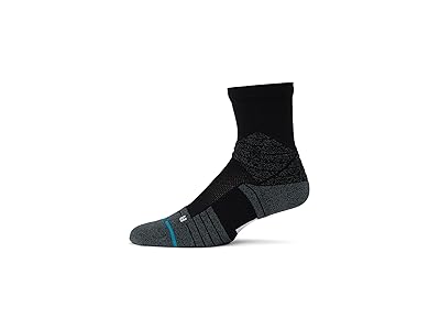 Stance Icon Sport Quarter Crew Cut Socks Shoes Black : MD (US Men