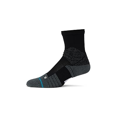 Stance Icon Sport Quarter Crew Cut Socks Shoes Black