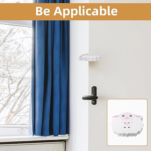 Miniatura 7 de 8 piezas de accesorios para puerta de lavadora abierta con bolsa de almacenamiento, soporte de puerta de lavadora con cargador frontal, accesorios